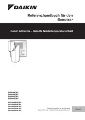 Daikin Altherma EHVH16S26CBV Referenzhandbuch Für Den Benutzer
