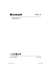 EINHELL BC-BL 4 M Originalbetriebsanleitung