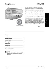 ergoline AFFINITY 800-S TWIN POWER Planungshandbuch