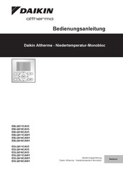 Daikin Altherma EBLQ016CAV3 Bedienungsanleitung