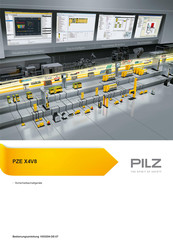 Pilz PZE X4V8 Bedienungsanleitung