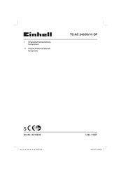 EINHELL TC-AC 240/50/10 OF Originalbetriebsanleitung