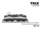 Trix BR 111 Bedienungsanleitung