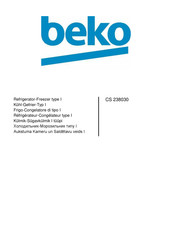 Beko CS 238030 Gebrauchsanweisung