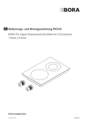 bora Pro PKCH2 Bedienungs- Und Montageanleitung
