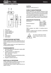 Trevi RA 738S Bedienungsanleitung