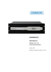 Meinberg IMS-MDU312 Handbuch