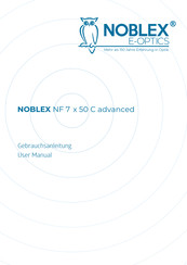 Noblex E-OPTICS 7x50 Gebrauchsanleitung
