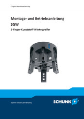 SCHUNK SGW 64 Montage- Und Betriebsanleitung