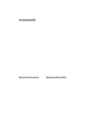 AEG HE604060XB Benutzerinformation