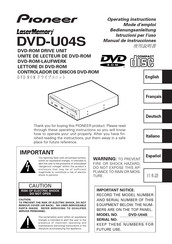 Pioneer DVD-U04S Bedienungsanleitung