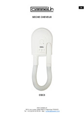 Casselin CSC3 Handbuch
