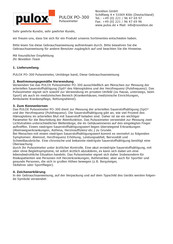 Pulox PO-300 Gebrauchsanweisung