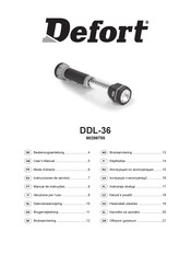 Defort DDL-36 Bedienungsanleitung
