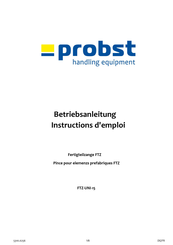 probst 5310.0256 Betriebsanleitung