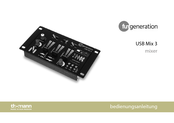 thomann Fun Generation USB Mix 3 Bedienungsanleitung
