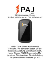 Paj ALLROUND Bedienungsanleitung