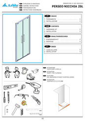 Arblu PERSEO 2SL Montageanleitung