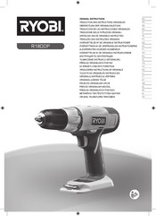 Ryobi R18DDP-LL13S ONE+ Originalanleitung