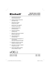 EINHELL GE-DP 7935 N-A ECO Originalbetriebsanleitung