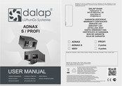 DALAP ADNAX series Gebrauchsanweisung