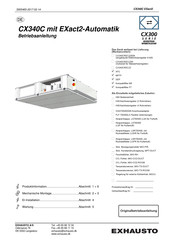 Exhausto CX340CREC22E09 Betriebsanleitung