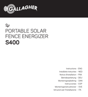 Gallagher GS400 Betriebsanleitung