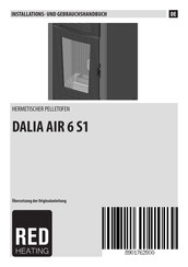 RED DALIA AIR 6 S1 Installations- Und Gebrauchshandbuch