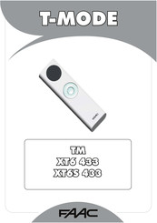 FAAC T-Mode Bedienungsanleitung
