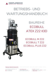 Depureco ECOBUL ATEX Z22 II3D Bedien- Und Wartungshandbuch