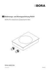 bora PKIW1 Bedienungs- Und Montageanleitung