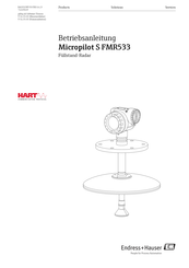 Endress+Hauser Micropilot S FMR533 Betriebsanleitung