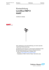 Endress+Hauser Levelflex FMP53 Kurzanleitung