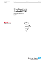 Endress+Hauser Cerabar PMC51B Betriebsanleitung