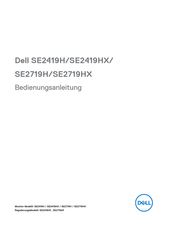Dell SE2419HX Bedienungsanleitung