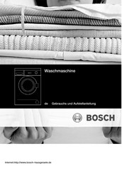 Bosch WAA24161BY Gebrauchs- Und Aufstellanleitung