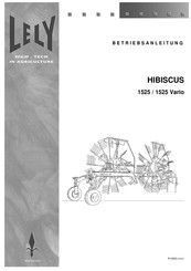 LELY HIBISCUS 1525 Master Betriebsanleitung