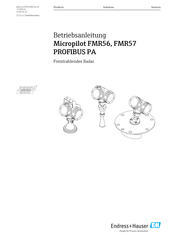 Endress+Hauser Micropilot FMR57 Betriebsanleitung