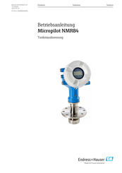 Endress+Hauser Micropilot NMR84 Betriebsanleitung