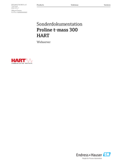 Endress+Hauser Proline 300 HART Anleitung