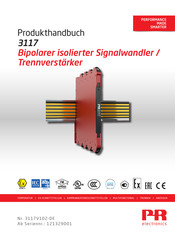 PR electronics 3117 Produkthandbuch