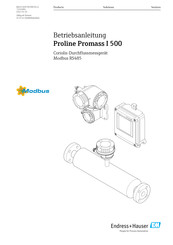 Endress+Hauser Proline Promass I 500 Betriebsanleitung