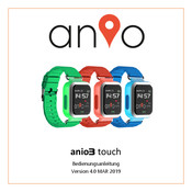 Anio anio3 touch Bedienungsanleitung