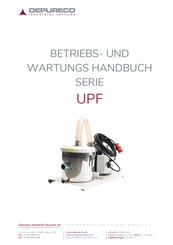 DEPURECO UPF 085 Betrieb Und Wartung Handbuch
