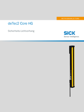 SICK deTec2 Core HG Betriebsanleitung