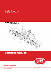 LELY Lotus 675 Stabilo Betriebsanleitung