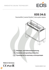 Eos 34.G Serie Montage- Und Gebrauchsanweisung