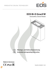 EOS Bi-O Gracil W Montage- Und Gebrauchsanweisung