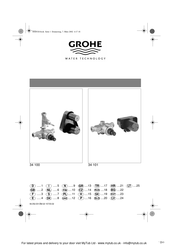 Grohe 34 100 Montageanleitung