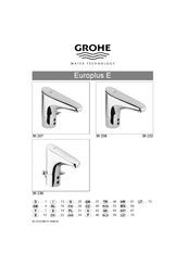 Grohe Europlus E 36 232 Anleitung